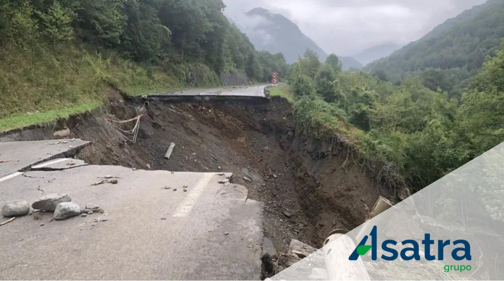 Francia calcula que el cierre de la carretera de Somport podría prolongarse 6 meses