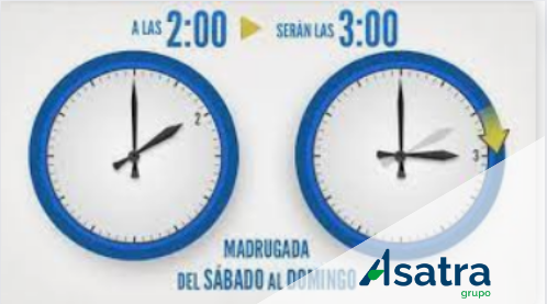 Atención cambio de hora. Cuándo y cómo cambiar la hora en el tacógrafo